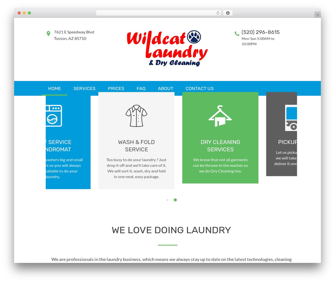 Laundry WordPress theme - wildcatlaundryaz.com Laundry WordPress theme - wildcatlaundryaz.com