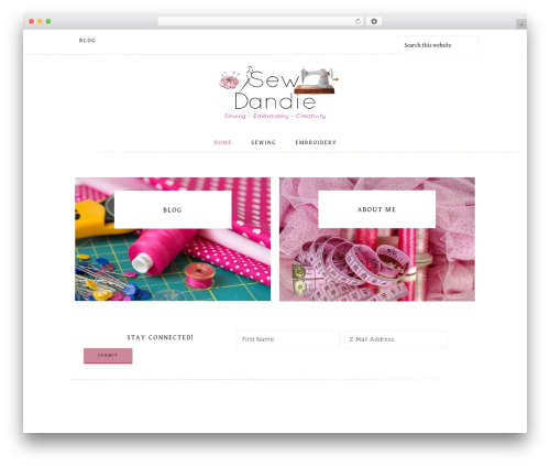 Market Theme theme WordPress - sewdandie.com