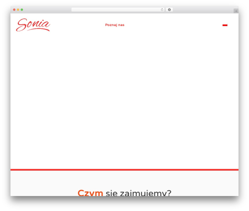 Pearl premium WordPress theme - sonia.pl