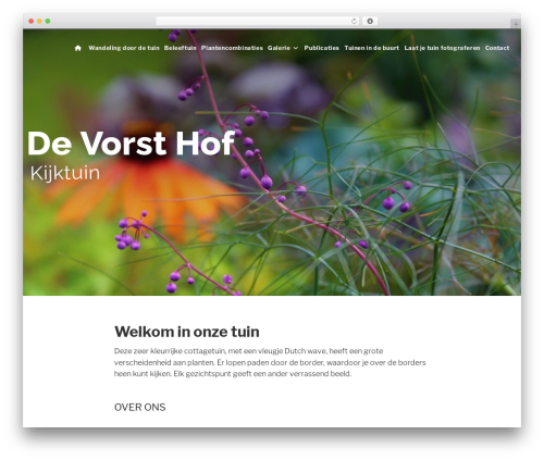 Polo WordPress theme - opentuindevorsthof.nl