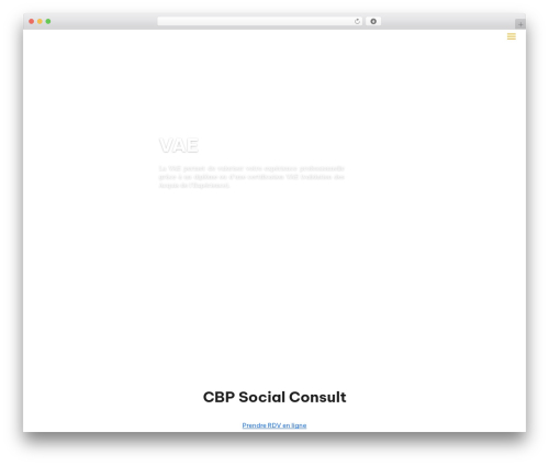 Theme WordPress Divi - cbp-socialconsult.fr