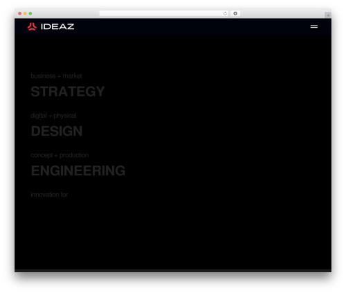 WordPress theme Ideaz - ideaz.tech