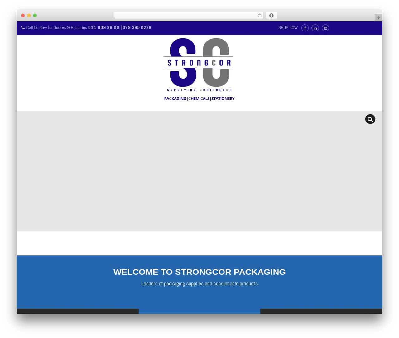 WordPress theme Remould - strongcor.co.za