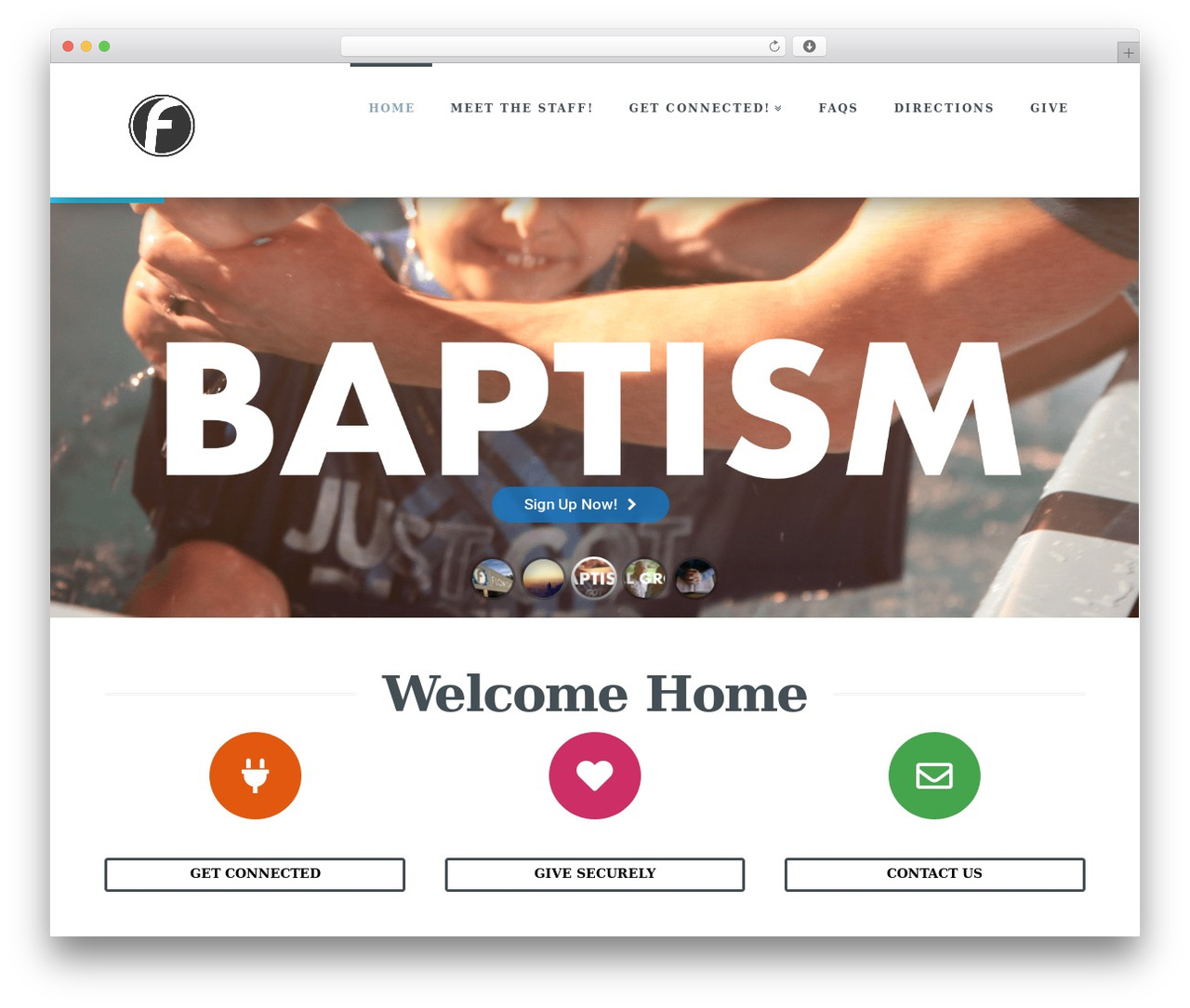 X theme WordPress - flowchurch.tv