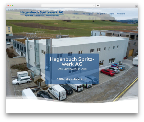 Divi modules simple heading WordPress plugin - hagenbuch-spritzwerk.ch