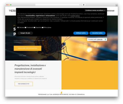 ElectroServ WordPress theme - veritech.srl