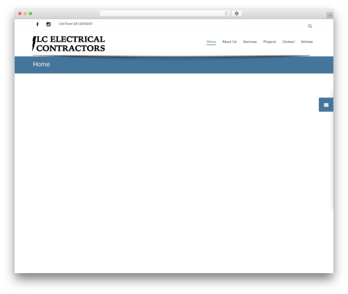 limitless theme WordPress - lcelectricalcontractor.com
