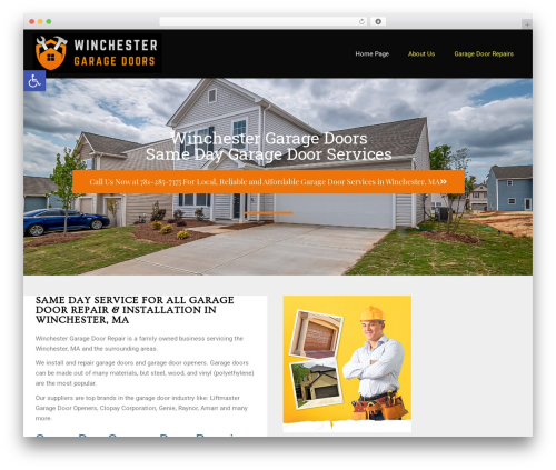 Theme WordPress Everest - winchester-garage-door-repair.com