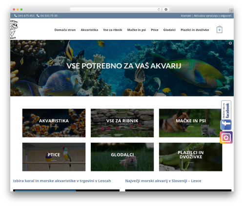 Js_composer_5.0.1 WordPress plugin - aquarium-lesce.si