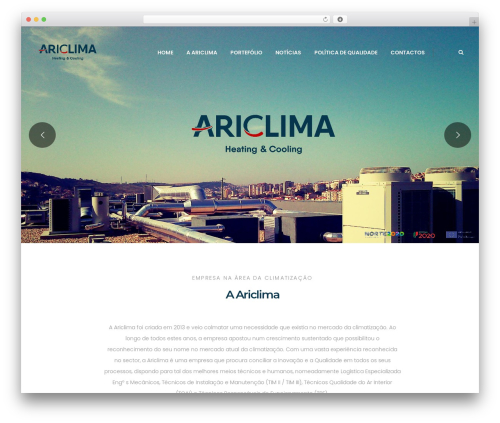 Theme WordPress Corpec - ariclima.com