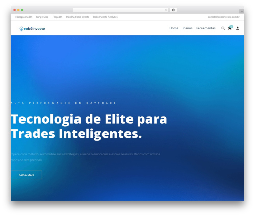 Uplift WordPress theme - roboinveste.com.br