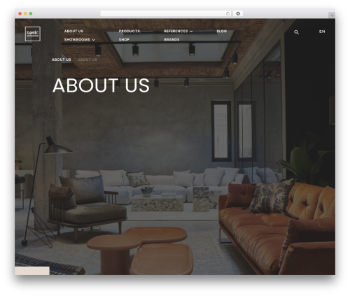 WordPress theme Basic Collection Theme - basiccollection.com