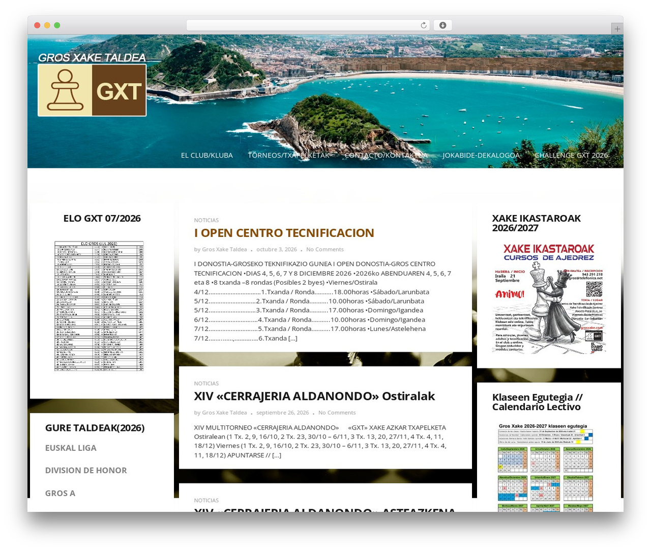WordPress theme Donna - grosxake.com