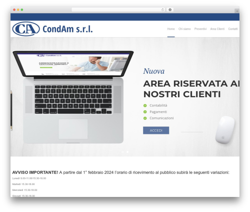 WordPress theme Focuson - condamweb.it