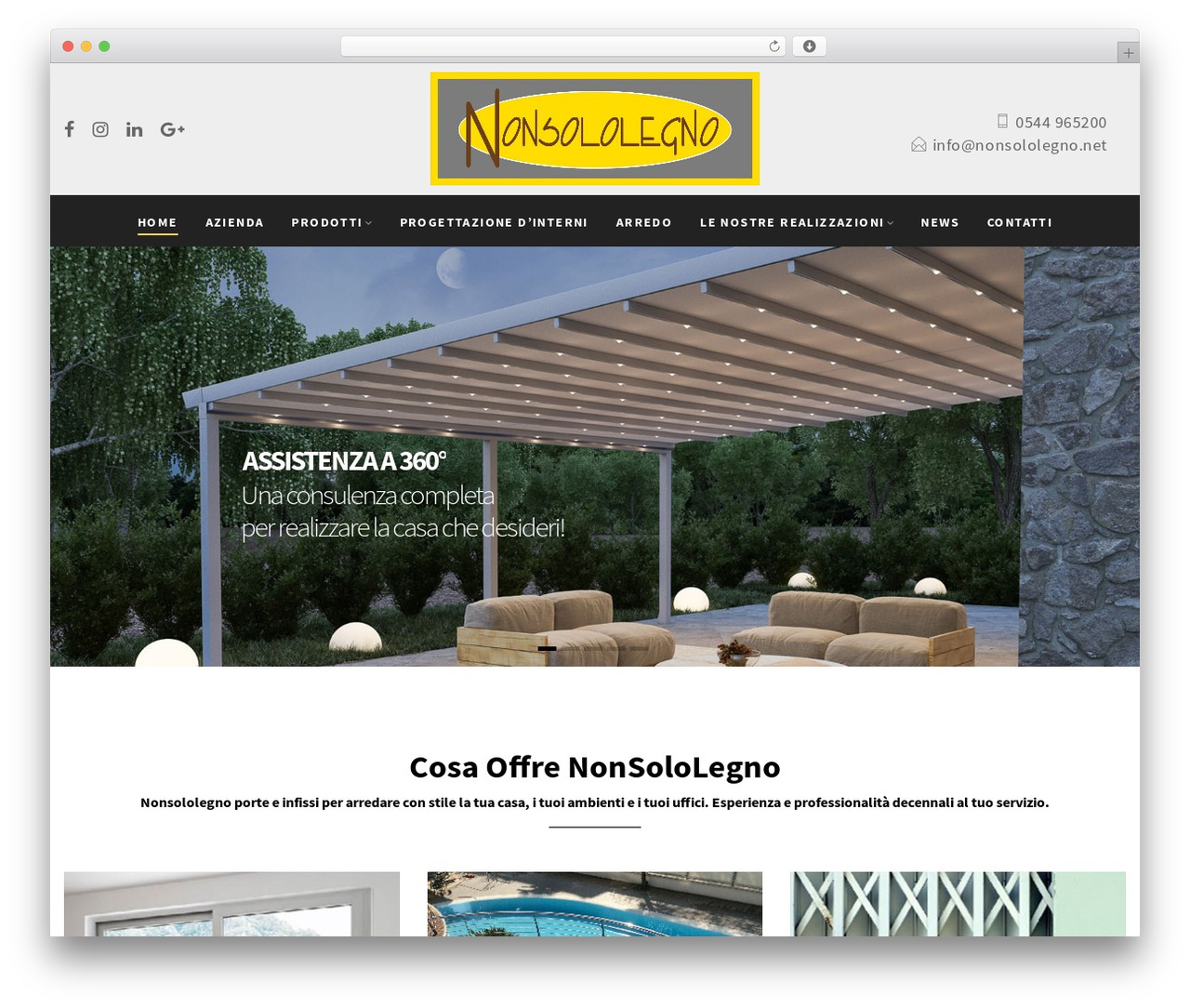 WordPress theme TM Robin - nonsololegno.net