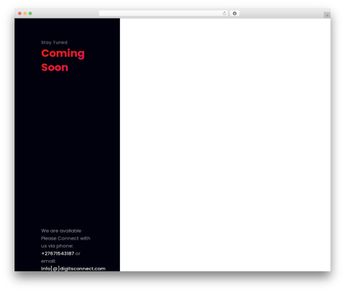 WordPress website theme Trydo - digitsconnect.com