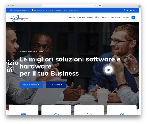 WP theme Techno - snlinformatica.it