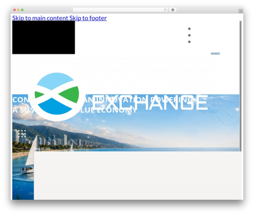 Bricks WordPress theme - oceanexchange.org