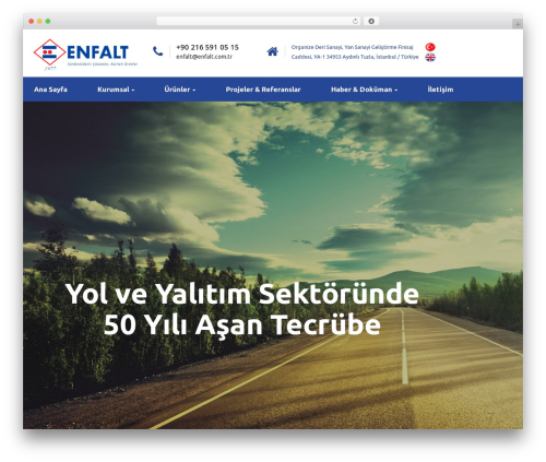 CONSTA WordPress theme - enfalt.com.tr