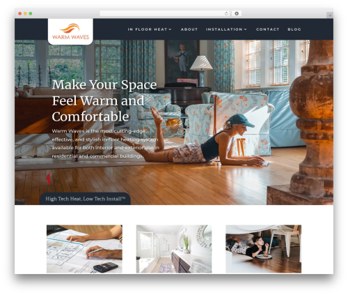 Divi WP theme - warmwaves.com