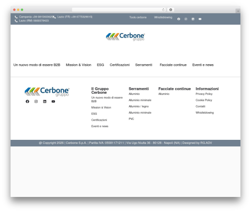 Hello Elementor theme WordPress - gruppocerbone.it