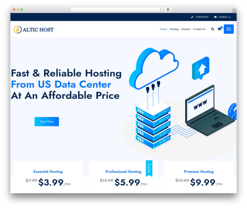 hostingo best WordPress theme - altichost.com hostingo best WordPress theme - altichost.com