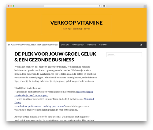 Simone theme WordPress - verkoop-vitamine.nl Simone theme WordPress - verkoop-vitamine.nl