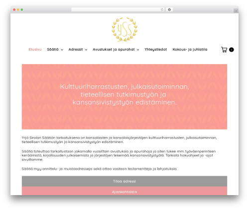 Visual Composer Starter WordPress theme - sirolansaatio.fi