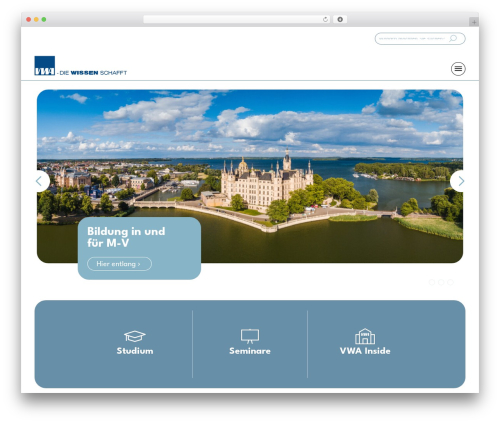 VWA - Theme theme WordPress - vwa-mv.de