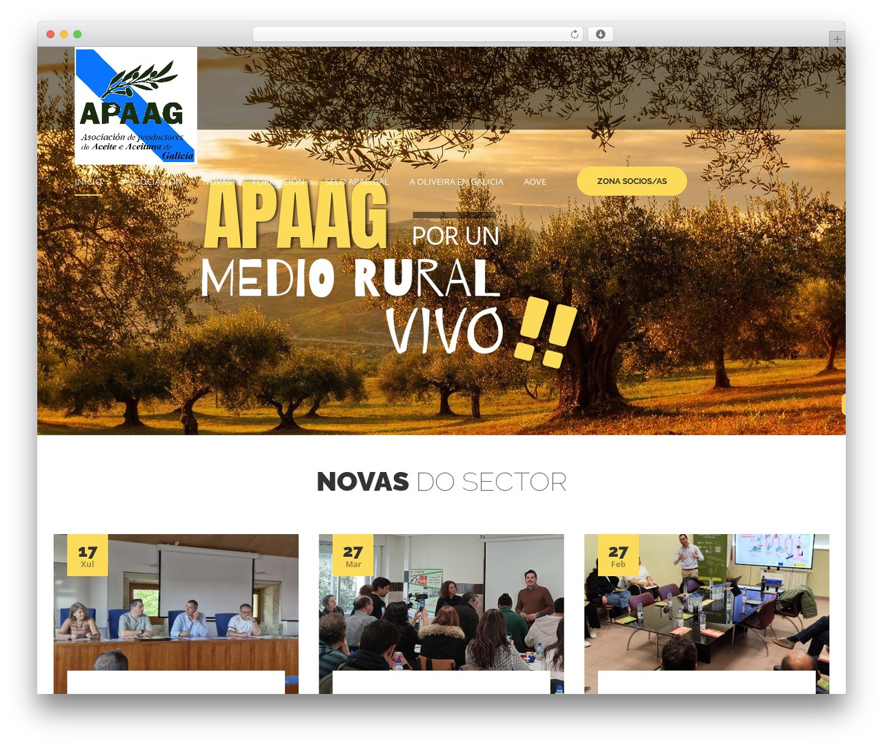 WordPress theme Agro Child - apag.gal