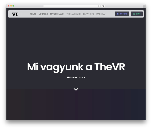 WordPress theme Essentials - thevr.hu