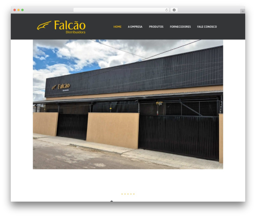 WordPress theme FreightCo - falcaodistribuidora.com