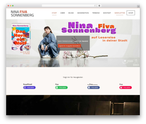 WordPress theme GeneratePress - ninafivasonnenberg.de
