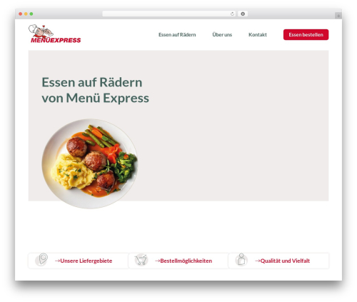 WordPress theme Hello Elementor - menue-express.com