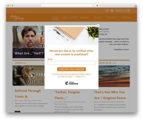Get cash WordPress plugin - thehopeofglory.org