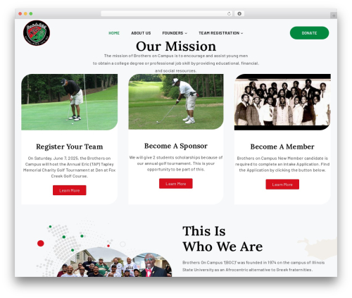 baseTheme WordPress theme - brothersoncampus.org