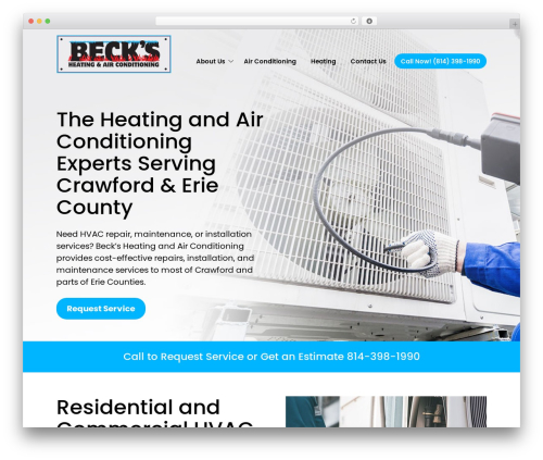 Best WordPress theme customTheme - becksheat.com