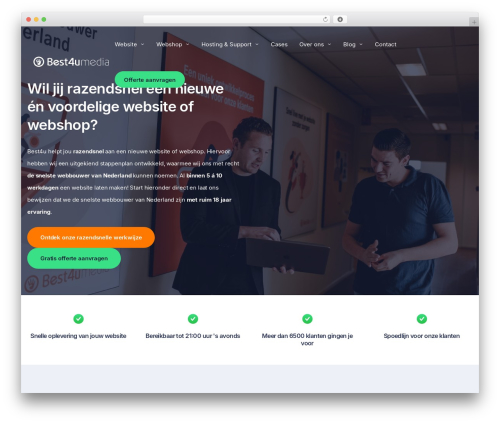 Creātus WordPress theme - www.best4u.nl