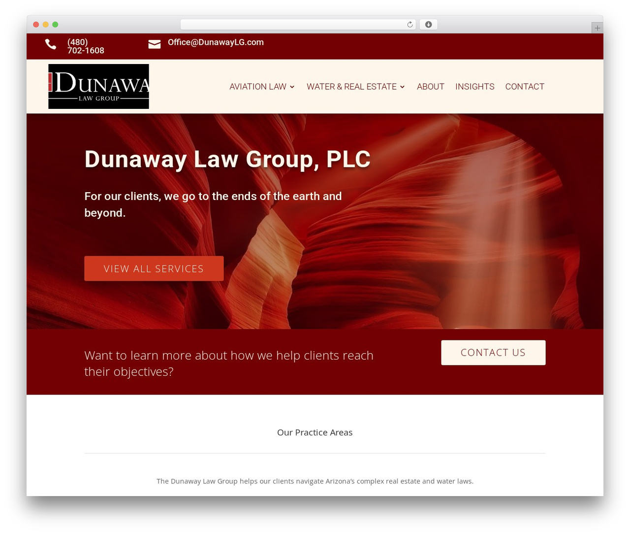 Divi WordPress theme - dunawaylg.com