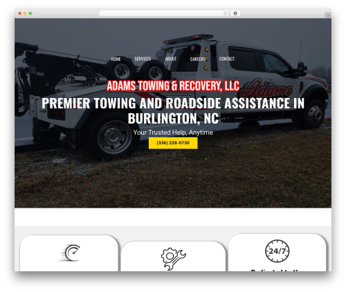 GeneratePress premium WordPress theme - adamstowingandrecovery.com
