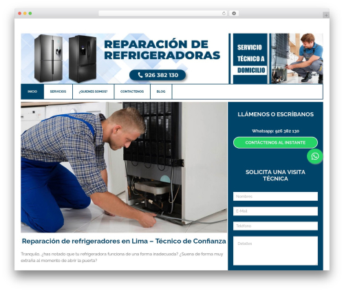 Id_whatsappchat WordPress plugin - reparacionderefrigeradoresenlima.com