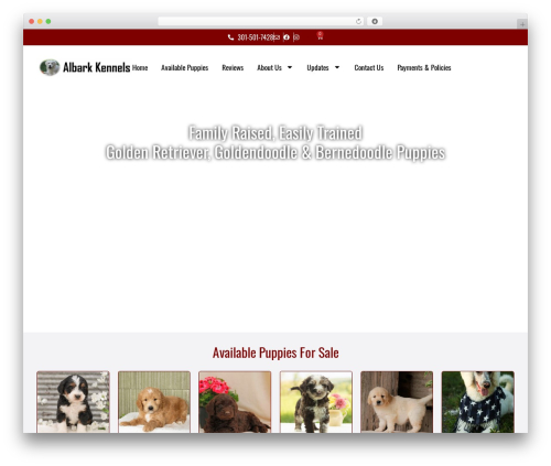Bayna WordPress plugin - albarkkennels.com