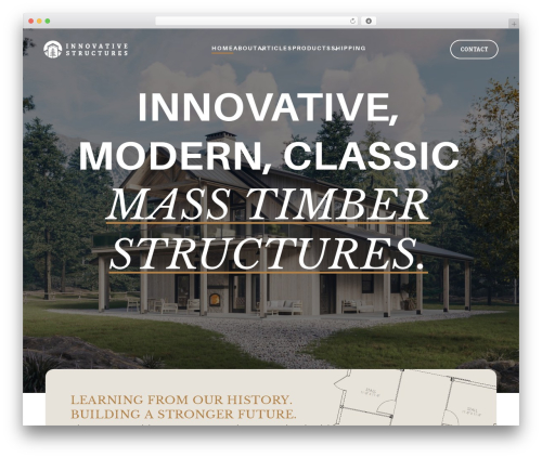 Innovative Structure premium WordPress theme - innovativestructures.com