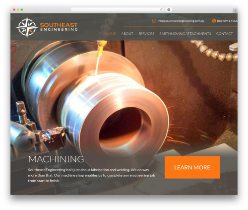 Southeast Engineering theme WordPress - southeastengineering.com.au
