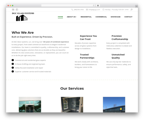 Better block editor WordPress plugin - dgcglasssystems.com