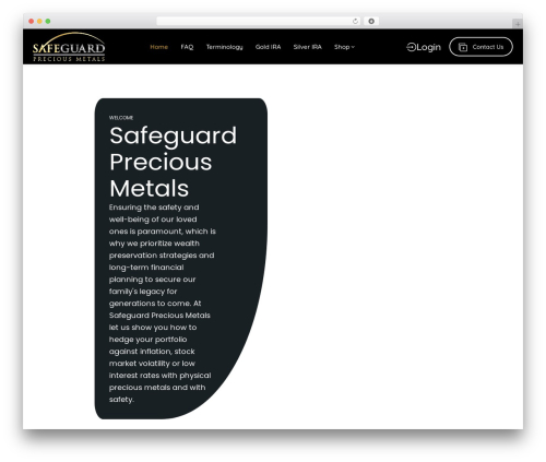 Theme WordPress Adifier - safeguardpreciousmetals.net