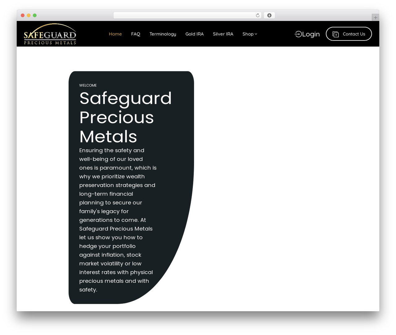 Theme WordPress Adifier - safeguardpreciousmetals.net