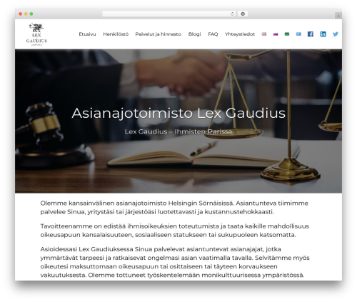 Theme WordPress Theme Ukkonen - lexgaudius.com