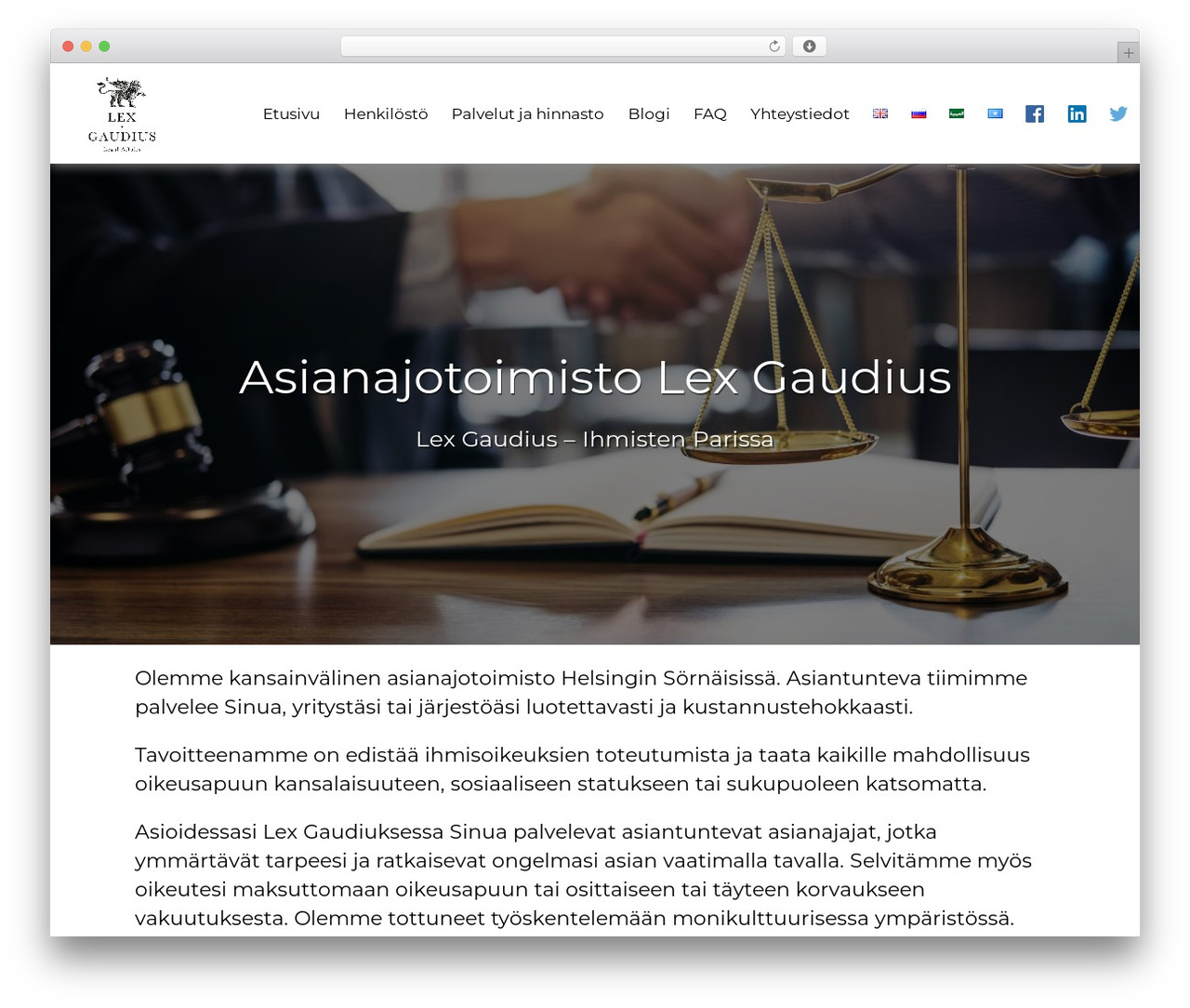 Theme WordPress Theme Ukkonen - lexgaudius.com