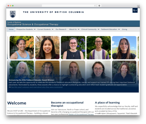 Ubc group block full width WordPress plugin - osot.ubc.ca